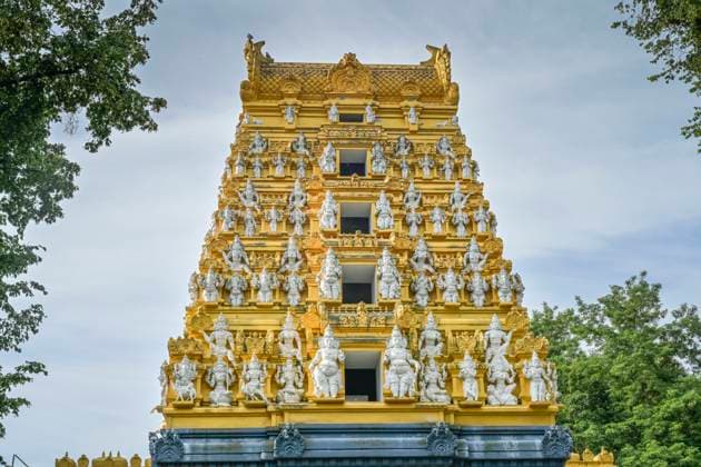 Sri Ganesha Hindu Temple, Hasenheide, Neukölln, Berlin, Germany