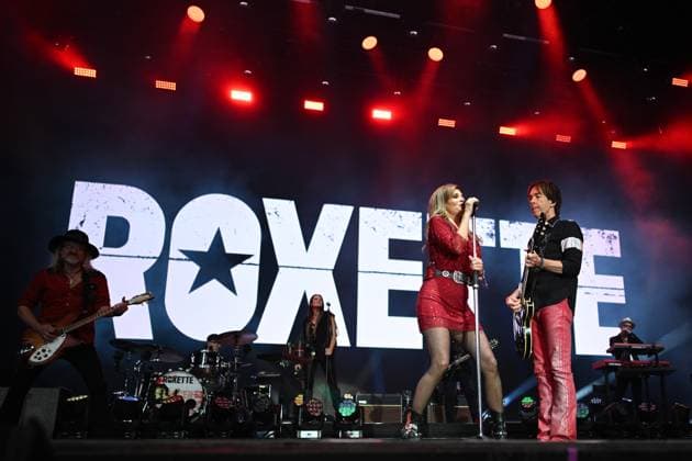 GÖTEBORG, SWEDEN 20250723 Roxette with Per Gessle and Lena Philipsson plays in Trädgardsföreningen on Wednesday night GÖTEBORG SWEDEN x9200x  Copyright: xHannaxBrunlöf TTx ROXETTE TRÄDGARDSFÖRENINGEN Zeyj2NH0aro