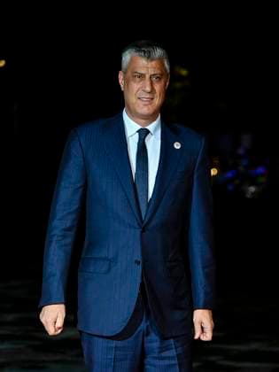 Kosovo President Hashim Thaci Exterior Arrivals at the state dinner on the occasion of the international ceremony marking the centenary of the 1918 armistice at the Musée dOrsay in Paris, France, on November 10, 2018 Pierre Perusseau Bestimage  Copyright: xPierrexPerusseaux xBestimagexPierrexPerusseaux xBestimagex
