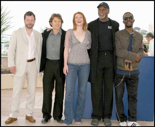 LARS VON TRIER, WILLIAM DAFOE, BRYCE DALLAS HOWARD, DANNY GLOVER ISAACH DE BANKOLE Photocall of the film Manderlay 58 eme Festival de Cannes x2014 58 th Cannes Festival Cannes France  Copyright: xGuillaumexGaffiot BestimagexGuillaumexGaffiot Bestimagex