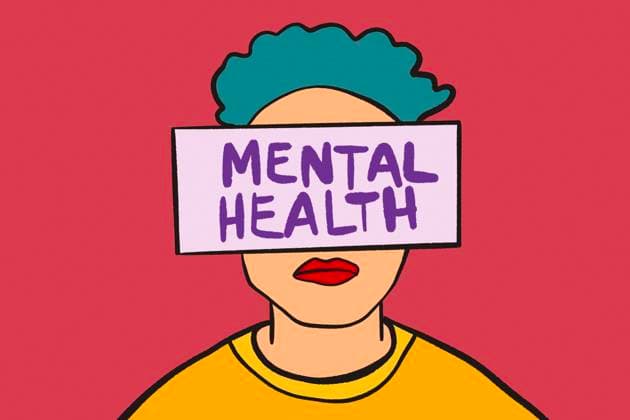 Vibrant artistic representation focusing on mental health awareness. Bold colors and design emphasize the importance of mental well being, encouraging open discussions and reflection. Model Released HodeiUnzueta_ID30082_1015699_003 Copyright: xHodeixUnzuetax RECORD DATE NOT STATED
