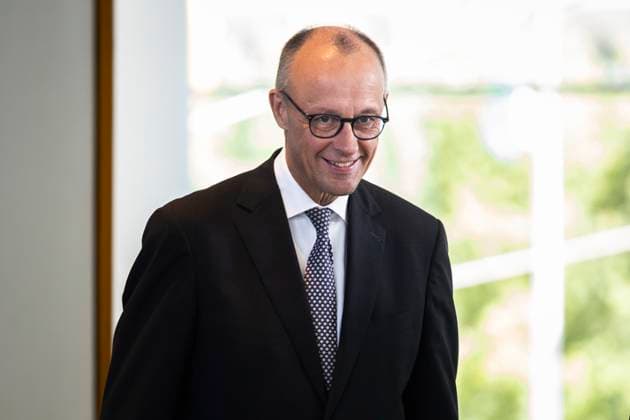 Friedrich Merz CDU , Federal Chancellor, taken during a press conference at the Federal Chancellery in Berlin, 29 07 2025 Berlin Germany Copyright: xAmreixSchulzx