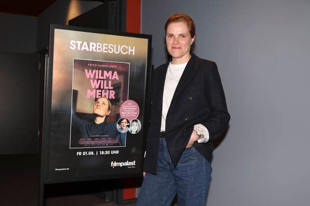 Fritzi Haberlandt at the premiere of the movie Wilma wants more at the Filmpalast Bautzen, 01 08 2025 Foto:xM.xWehnertx xFuturexImagex wilma_5803
