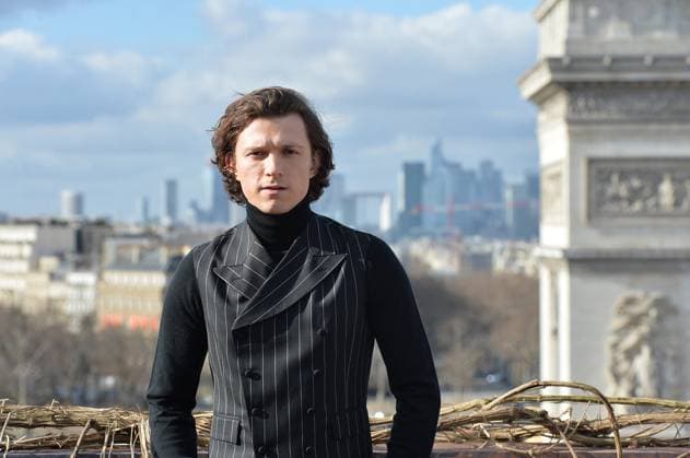 Tom Holland au photocall du film Uncharted sur la terrasse du cinéma Publicis à Paris, France, le 11 février 2022 Veeren Bestimage Uncharted Photocall on the terrace of the Publicis cinema in Paris, France, on February 11, 2022 Paris France  Copyright: xVEERENx xBESTIMAGExVEERENx xBESTIMAGEx