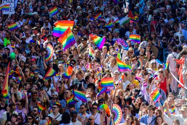 stockholm, schweden, 02. aug 2025, pride parade in der innenstadt Copyright: xx
