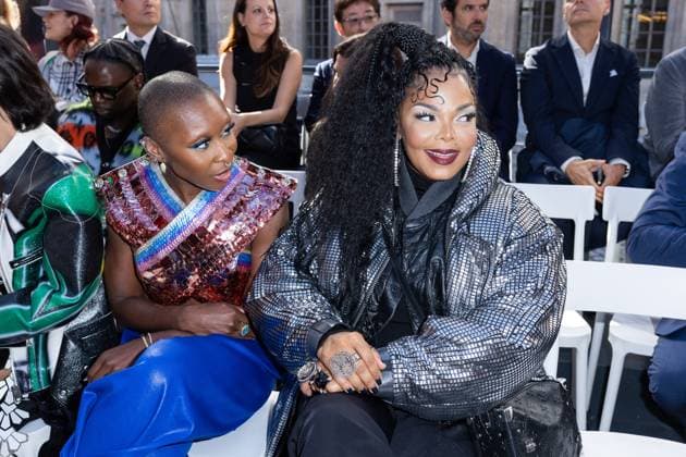 Cynthia Erivo et Janet Jackson Front Row au défilé Louis Vuitton Collection Femme Prêt à porter Printemps Eté 2023 lors de la Fashion Week de Paris PFW , France, le 4 octobre 2022 Olivier Borde Bertrand Rindoff Petroff Bestimage Celebs attend the Louis Vuitton s Womenswear Spring Summer 2023 show as part of Paris Fashion Week in Paris, France, on October 4, 2  Copyright: xRINDOFF-BORDEx xBESTIMAGExRINDOFF-BORDEx xBESTIMAGEx