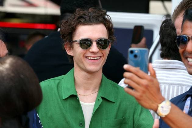 Tom Holland at the Formula 1 F1 Grand Prix of Monaco, on May 28, 2023 Jean François Ottonello Nice Matin Bestimage Celebrities at the Formula 1 F1 Grand Prix of Monaco, on May 28, 2023 Monaco Monaco Monaco  Copyright: xJean-FrancoisxOttonellox xNicexMatinx xBestimagexJean-FrancoisxOttonellox xNicexMatinx xBestimagex