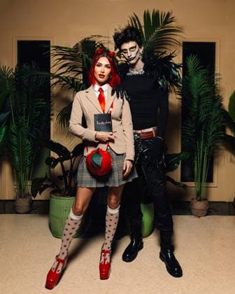 Megan Fox and her partner Machine Gun Kelly Celebrities at V Morgan and M Brauns Halloween party in Los Angeles on October 28, 2023 Tiziano Da Silva Bestimage Celebrities at V Morgan and M Braun s Halloween party in Los Angeles on October 28, 2023 Los Angeles United States  Copyright: xTizianoxDaxSilvax xBestimagexTizianoxDaxSilvax xBestimagex
