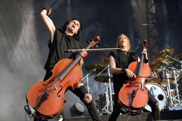 Apocalyptica live at the M era Luna Festival 2025 at the airfield Drispenstedt Hildesheim, 09 08 2025 Foto:xR.xKeuntjex xFuturexImagex mera_luna_5558