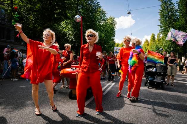 DENMARK Copenhagen Pride parade Copenhagen Pride parade Saturday, August 16, 2025 Photo Emil Nicolai Helms Ritzau Scanpix , Denmark Kobenhavn  Copyright: EmilxNicolaixHelmsx spdk20250816-170710-L