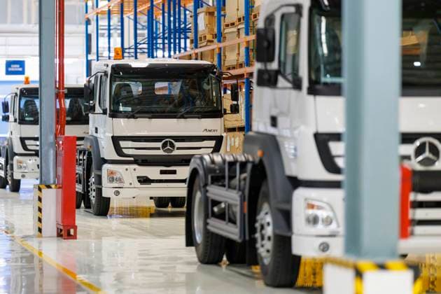 Production plant of Daimler Truck Jakarta, 21 08 2025 Photographed on behalf of the Foreign Office Jakarta Indonesia Copyright: xThomasxImo AAx