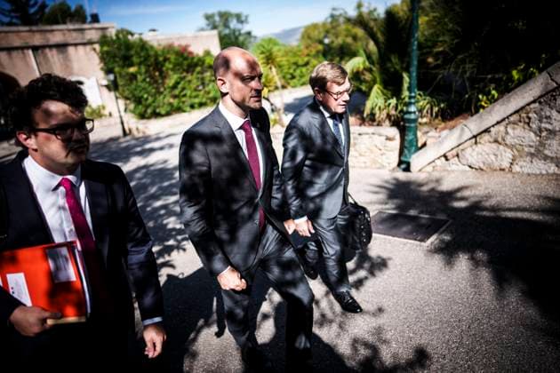 Trip of the Federal Minister of Foreign Affairs Johann Wadephul CDU , to the German-French Council of Ministers in Toulon 29 August 2025 and meets his counterpart Jean Noel Barrot Toulon, 29 08 2025 Photographed on behalf of the Foreign Office Toulon FRANCE Copyright: xDominikxButzmann AAx