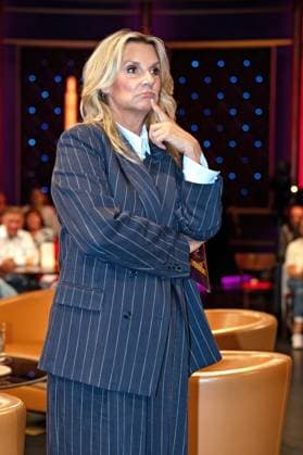 MDR Riverboat presenter Kim Fisher on the occasion of the recording of the MDR talk show Riverboat on 29 08 2025 at Mediacity Leipzig 20250829ADO0006
