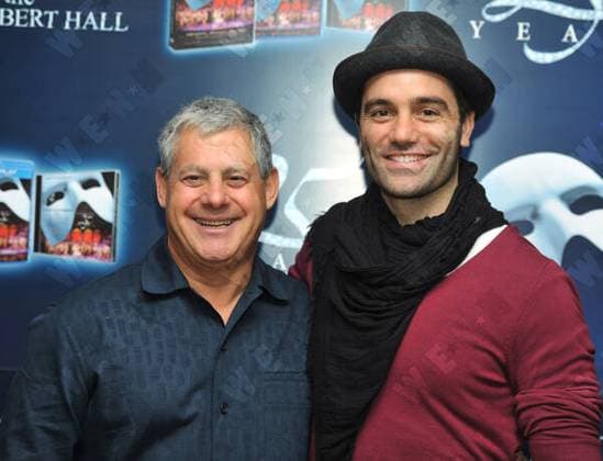 Cameron Mackintosh and Ramin Karimloo Phantom of the Opera 25th Anniversary Celebrations held at the Haymarket Hotel. London, England - 28.10.11, London, United Kingdom WENN 3581335.jpg