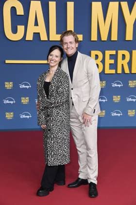 Johannes Heinrichs and Nadja Jo Klapper at the world premiere of Disney Original Series Call My Agent Berlin in Berlin on 08 09 2025