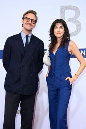 Marie Nasemann with partner Sebastian Tigges at the Bertelsmann Party 2025 at the Bertelsmann Representative Office Unter den Linden Berlin, 11 09 2025 Foto:xN.xKubelkax xFuturexImagex bertelsmann_5870