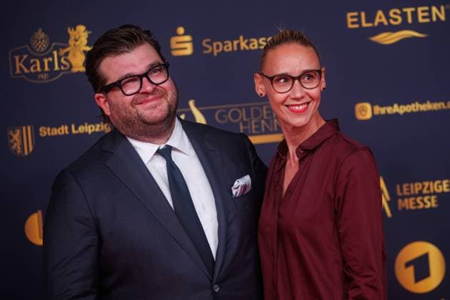 Award Goldene Henne 2025 Gregor Nebel and Katrin Nebel at the Goldene Henne 2025 at Messe Leipzig on 12 09 2025 Copyright: xEventpressxKochanx