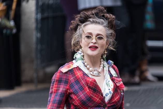 Memorial Service for Vivienne Westwood at Southwark Cathedral in London LONDON, UNITED KINGDOM - FEBRUARY 16: Helena Bonham Carter arrives outside Southwark Cathedral to attend a memorial service for British fashion designer Dame Vivienne Westwood who died on 29 December last year aged 81 in London, United Kingdom on February 16, 2023. London, City of Ingiltere. Editorial use only. Please get in touch for any other usage.  Copyright: x2025xAnadoluxWiktorxSzymanowiczx