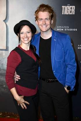 Nadja Jo Klapper and Johannes Heinrichs at the premiere of the movie The Tiger at the cinema In der KulturBrauerei Berlin, 15 09 2025 Foto:xN.xKubelkax xFuturexImagex tiger_5911