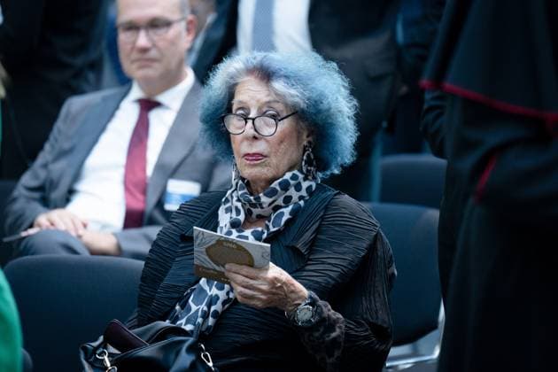 New Years reception, 75th anniversary of the Central Council of Jews New Years reception, 75th anniversary of the Central Council of Jews in Germany, Jewish Museum Berlin, Rosh Hashanah reception, Lea Rosh, TV journalist Berlin Berlin GER