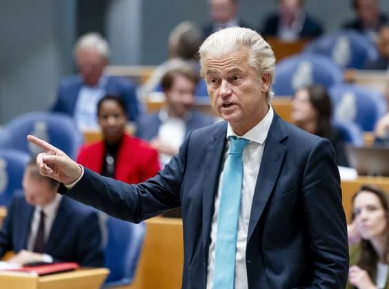 THE HAGUE Geert Wilders (PVV) on the second day of the General Political Debate. The House of Representatives is discussing the budget presented by the cabinet on Budget Day. ANP REMKO DE WAAL netherlands out - belgium out  Copyright: xx x536735047x originalFilename: 536735047