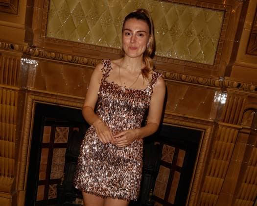 September 19, 2025, London, United Kingdom: Angel Swift attending the London Fashion Week: Barrus X Art De Huile Show held at The Royal Horseguards Hotel, London London United Kingdom - ZUMAs197 20250919_aaa_s197_762 Copyright: xMarioxMitsisx
