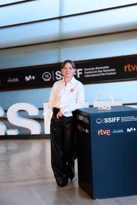 September 22, 2025, Madrid, Madrid, Spain: Nagore Aramburu attended Los domingos Sundays Photocall during 73rd San Sebastian International Film Festival at Kursaal Palace on September 22, 2025 in Donostia San Sebastian, Spain Madrid Spain - ZUMAg15_ 20250922_zaf_g15_039 Copyright: xJackxAbuinx
