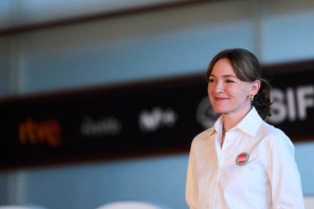 September 22, 2025, Madrid, Madrid, Spain: Nagore Aramburu attended Los domingos Sundays Photocall during 73rd San Sebastian International Film Festival at Kursaal Palace on September 22, 2025 in Donostia San Sebastian, Spain Madrid Spain - ZUMAg15_ 20250922_zaf_g15_044 Copyright: xJackxAbuinx