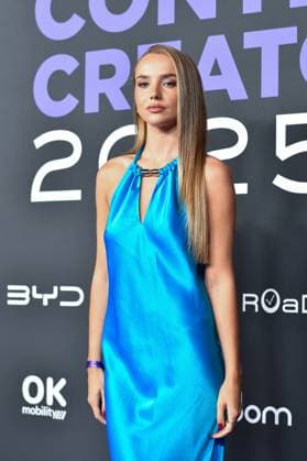 September 24, 2025, Madrid, Spain: Fabiana Sevillano attends the Forbes Best Content Creators Awards at the Italian embassy in Madrid. Madrid Spain - ZUMAs197 20250924_aaa_s197_209 Copyright: xAtilanoxGarciax