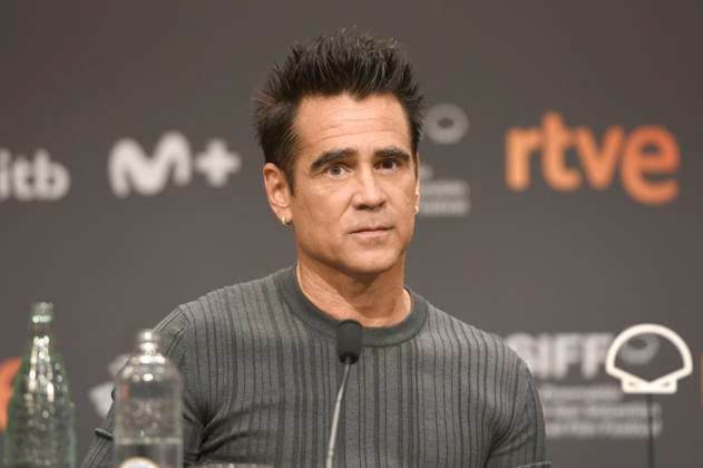 Colin Farrell at the press conference for the feature film Ballad of a Small Player at the 73rd San Sebastian International Film Festival Festival Internacional de Cine de San Sebastian in the Kursaal San Sebastian, 25 09 2025 Foto:xC.xNiehausx xFuturexImagex player_5943
