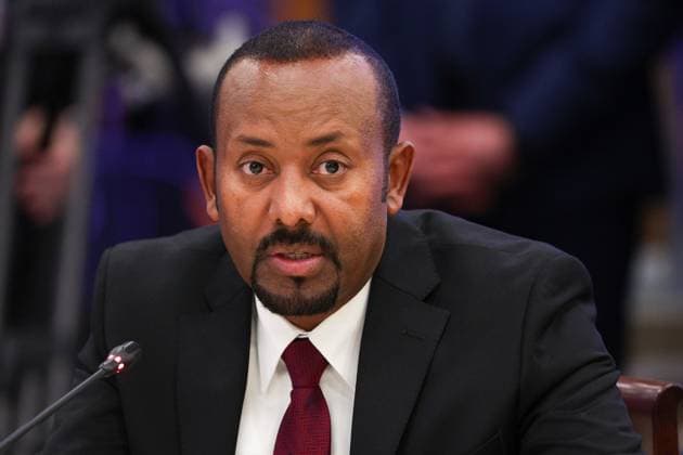 RUSSIA, MOSCOW - SEPTEMBER 25, 2025: Ethiopia s Prime Minister Abiy Ahmed Ali attends the World Atomic Week 2025 international forum at the VDNKh exhibition centre Moscow Russia  - ZUMAt113 20250925_zaa_t113_180 Copyright: xSergeixBulkinx