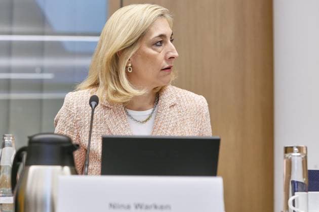 Berlin, Germany, 25 09 2025 Ministry of Health Start of the constituent meeting of the Health Finance Commission Constituent meeting of the Health Finance Commission with Federal Minister of Health Nina Warken CDU Copyright: xdtsxNachrichtenagenturx dts_84852