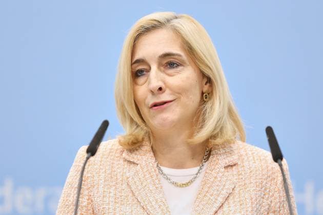 Berlin, Germany, 25 09 2025 Ministry of Health Statement on the constituent meeting of the Health Finance Commission Federal Minister of Health Nina Warken CDU Copyright: xdtsxNachrichtenagenturx dts_84859
