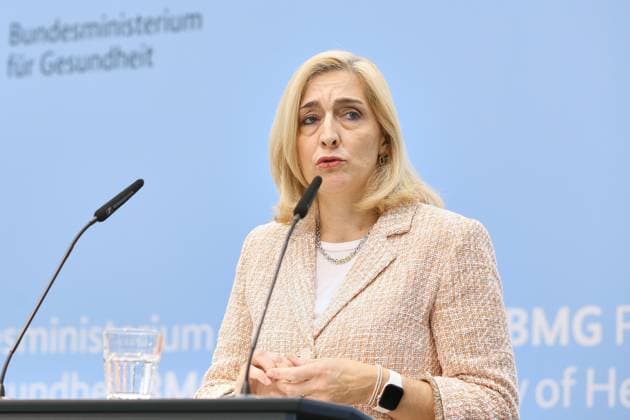 Berlin, Germany, 25 09 2025 Ministry of Health Statement on the constituent meeting of the Health Finance Commission Federal Minister of Health Nina Warken CDU Copyright: xdtsxNachrichtenagenturx dts_84864