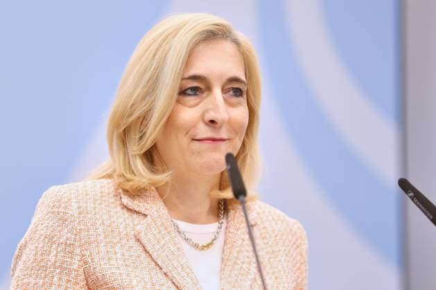 Berlin, Germany, 25 09 2025 Ministry of Health Statement on the constituent meeting of the Health Finance Commission Federal Minister of Health Nina Warken CDU Copyright: xdtsxNachrichtenagenturx dts_84871