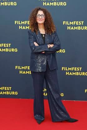Malika Rabahallah at the festival opening with the premiere of the film Lovely Day Mille secrets, mille dangers at the 33 Filmfest Hamburg 2025 at Cinemaxx Dammtor Hamburg, 25 09 2025 Foto:xC.xTamckex xFuturexImagex lovely_5851