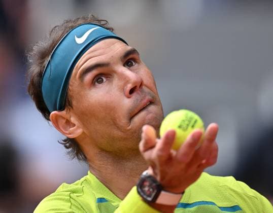French Open Roland Garros 2022, day 8 PARIS, FRANCE - MAY 28: Rafael Nadal of Spain in action against Felix Auger-Aliassime of Canada in the men’s fourth round match during French Open tennis tournament at Roland ?Garros Stadium in Paris, France on May 29, 2022. Ile-de-France France. Editorial use only. Please get in touch for any other usage.  Copyright: x2025xAnadoluxMustafaxYalcÄ±nx