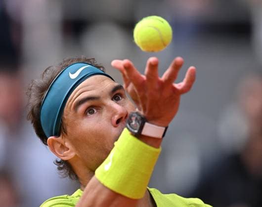 French Open Roland Garros 2022, day 8 PARIS, FRANCE - MAY 28: Rafael Nadal of Spain in action against Felix Auger-Aliassime of Canada in the men’s fourth round match during French Open tennis tournament at Roland ?Garros Stadium in Paris, France on May 29, 2022. Ile-de-France France. Editorial use only. Please get in touch for any other usage.  Copyright: x2025xAnadoluxMustafaxYalcÄ±nx