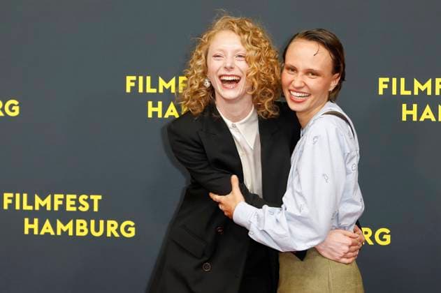 Dana Herfurth and Luna Jordan at the premiere of the movie Smalltown Girl at the 33 Filmfest Hamburg 2025 at Cinemaxx Dammtor Hamburg, 26 09 2025 Foto:xC.xTamckex xFuturexImagex smalltown_5918
