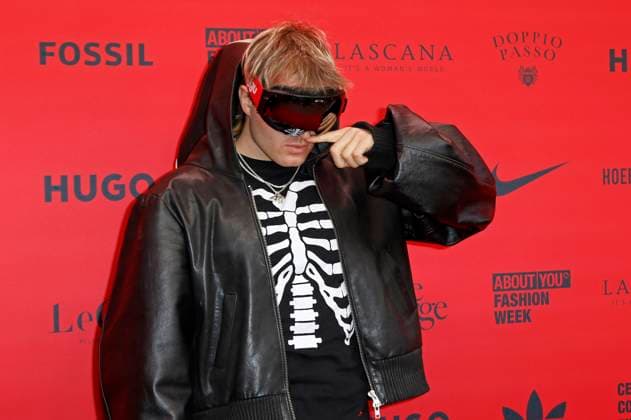 Ski Aggu at the About You Fashion Ball 2025 at Spielbudenplatz and Schmidts Tivoli Hamburg, 26 09 2025 Foto:xC.xTamckex xFuturexImagex aboutyou_5851