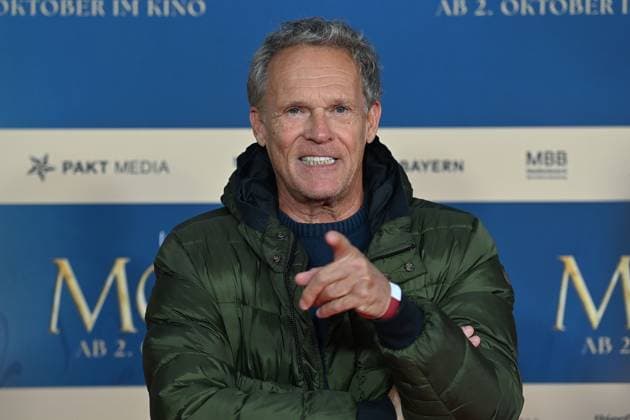 Christian Tramitz actor single picture,cropped single motif,portrait,portrait,portrait movie premiere MOMO on 128 09 2025 at the Mathaeser cinema in Munich
