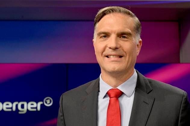 Frederik Pleitgen on the ARD talk show maischberger in Studio Berlin Adlershof Berlin, 01 10 2025 Foto:xM.xBehrensx xFuturexImagex maischberger0101_5016