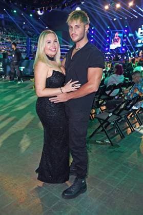 Marlisa Rudizo aka Mrs Marlisa with friend William Raab THE ULTIMATE HYPE at the Rudolf Weber Arena in Oberhausen on 04 10 2025