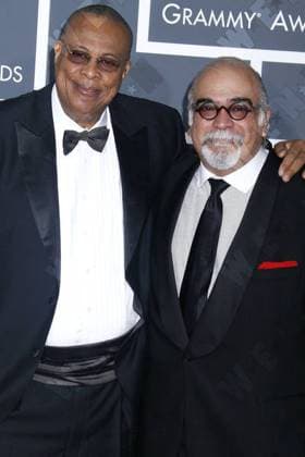 Nat Chediak and Chucho Valdes 52nd Annual Grammy Awards held at the Staples Center - Red Carpet Los Angeles, California - 31.01.10, Los Angeles, California, United States Adriana M. Barraza WENN 5423852.jpg