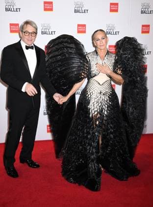 NEW YORK, NY- OCTOBER 8: Matthew Broderick and Sarah Jessica Parker at New York City Ballet™s 2025 Fall Fashion Gala at the David H. Koch Theater at Lincoln Center Plaza on October 8, 2025 in New York City. Copyright: xMediaPunchx