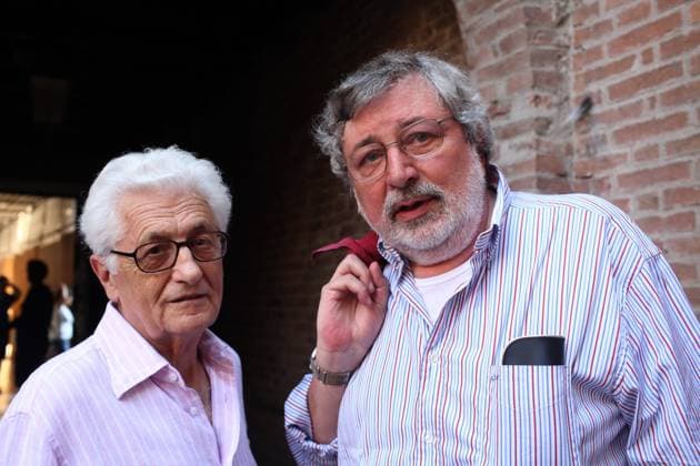 GUCCINI Francesco et MACCHIAVELLI Loriano Date 20110911 Basso Cannarsa Opale photo RECORD DATE NOT STATED  Copyright: x BassoxCannarsa Opale.photox !ACHTUNG AUFNAHMEDATUM GESCHÄTZT!