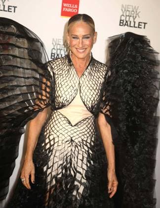 October 8, 2025, New York, New York, USA: Actor SARAH JESSICA PARKER seen at the New York City Balletâ€⠢s 2025 Fall Fashion Gala held at the David H. Koch Theater at Lincoln Center. New York USA - ZUMAk03_ 20251008_zaf_k03_046 Copyright: xNancyxKaszermanx