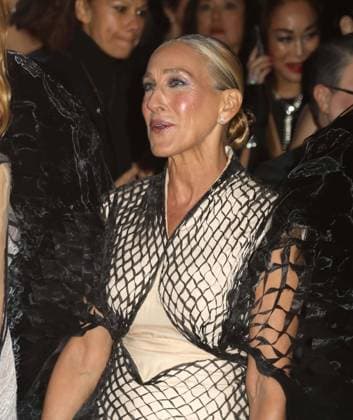 October 8, 2025, New York, New York, USA: Actor SARAH JESSICA PARKER seen at the New York City Balletâ€⠢s 2025 Fall Fashion Gala held at the David H. Koch Theater at Lincoln Center. New York USA - ZUMAk03_ 20251008_zaf_k03_038 Copyright: xNancyxKaszermanx