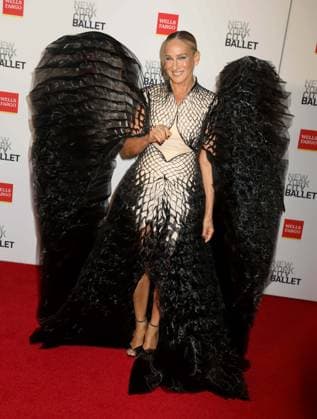 October 8, 2025, New York, New York, USA: Actor SARAH JESSICA PARKER seen at the New York City Balletâ€⠢s 2025 Fall Fashion Gala held at the David H. Koch Theater at Lincoln Center. New York USA - ZUMAk03_ 20251008_zaf_k03_048 Copyright: xNancyxKaszermanx