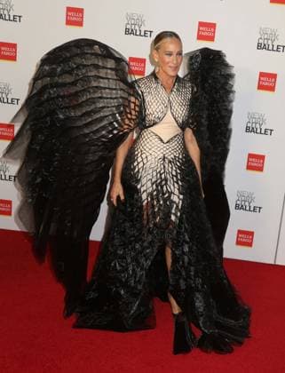 October 8, 2025, New York, New York, USA: Actor SARAH JESSICA PARKER seen at the New York City Balletâ€⠢s 2025 Fall Fashion Gala held at the David H. Koch Theater at Lincoln Center. New York USA - ZUMAk03_ 20251008_zaf_k03_051 Copyright: xNancyxKaszermanx